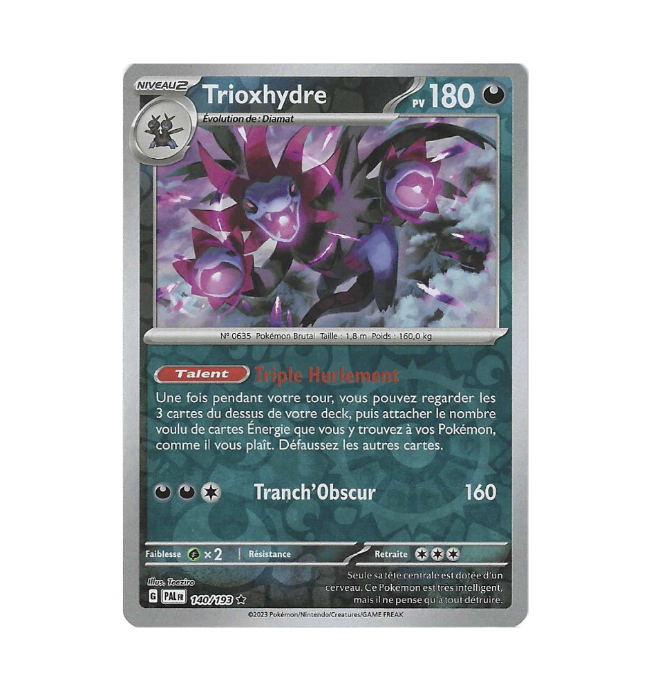 Trioxhydre 140/193 Reverse