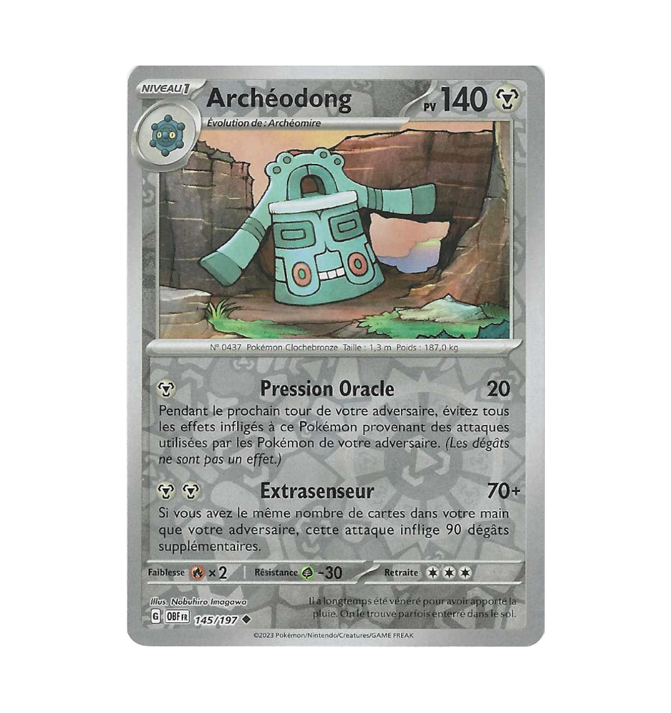 Archéodong 145/197 Reverse