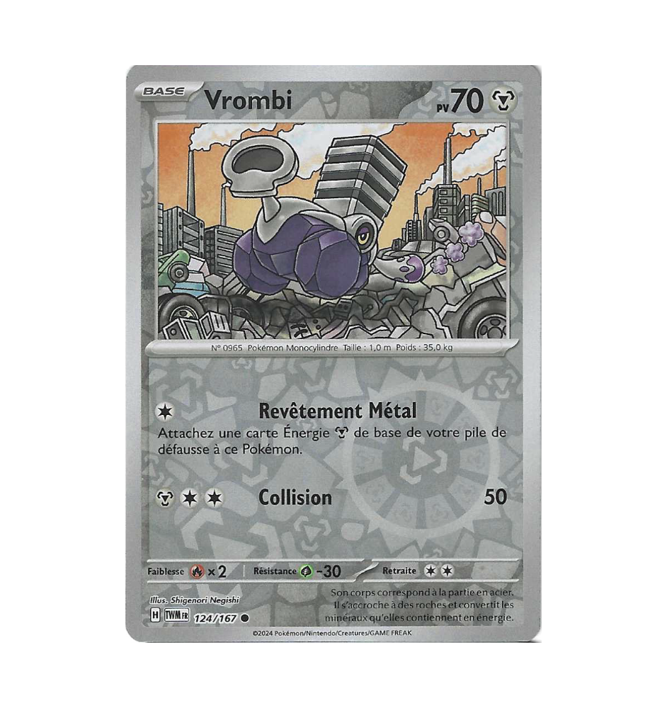 Vrombi 124/167 Reverse