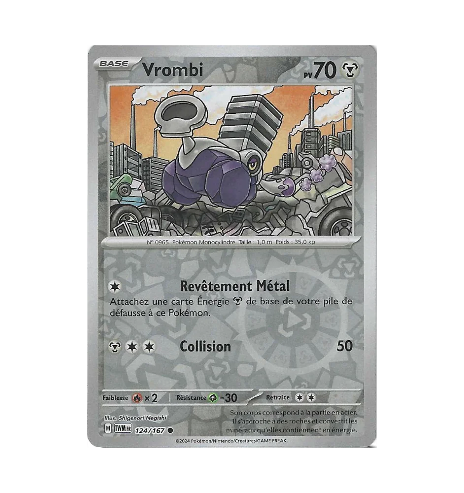 Vrombi 124/167 Reverse