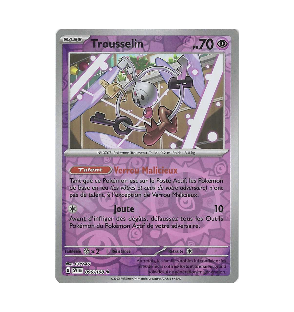 Trousselin 096/198 Reverse