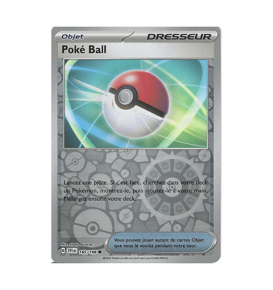 Dresseur Poké Ball 185/198 Reverse