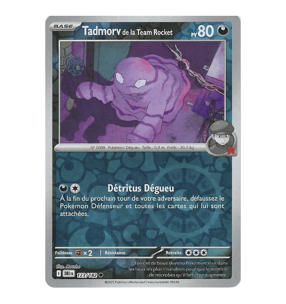 Tadmorv De La Team Rocket 123/182 Reverse