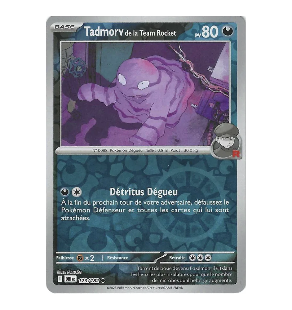 Tadmorv De La Team Rocket 123/182 Reverse