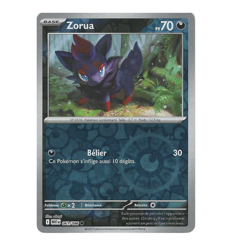Zorua 061/086 Reverse