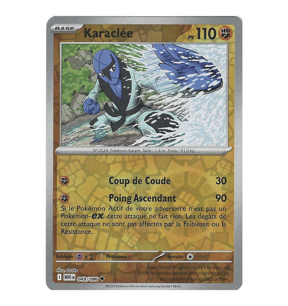 Karaclée 049/086 Reverse