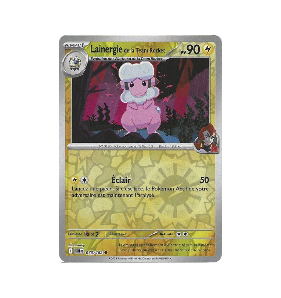 Lainergie De La Team Rocket 073/182 Reverse