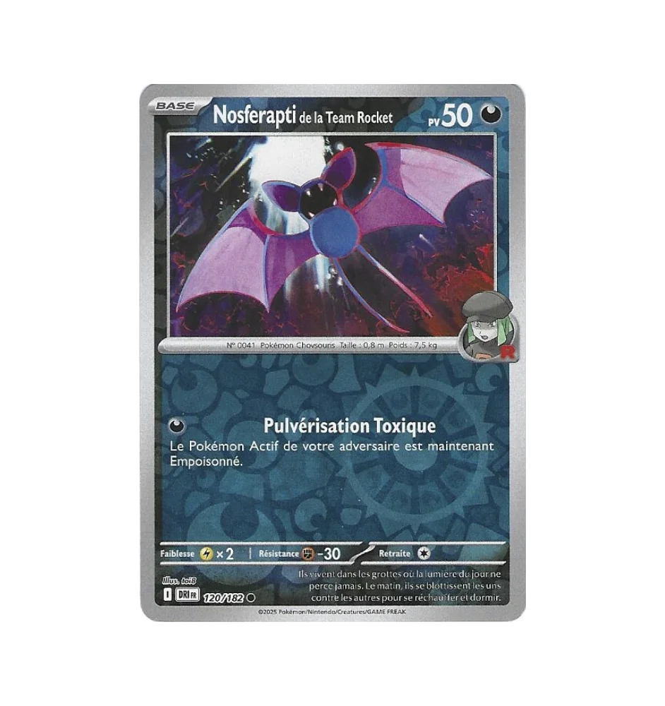 Nosferapti De La Team Rocket 120/182 Reverse
