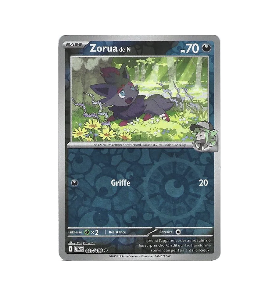 Zorua De N 097/159 Reverse
