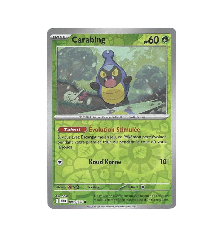 Carabing 009/086 Reverse