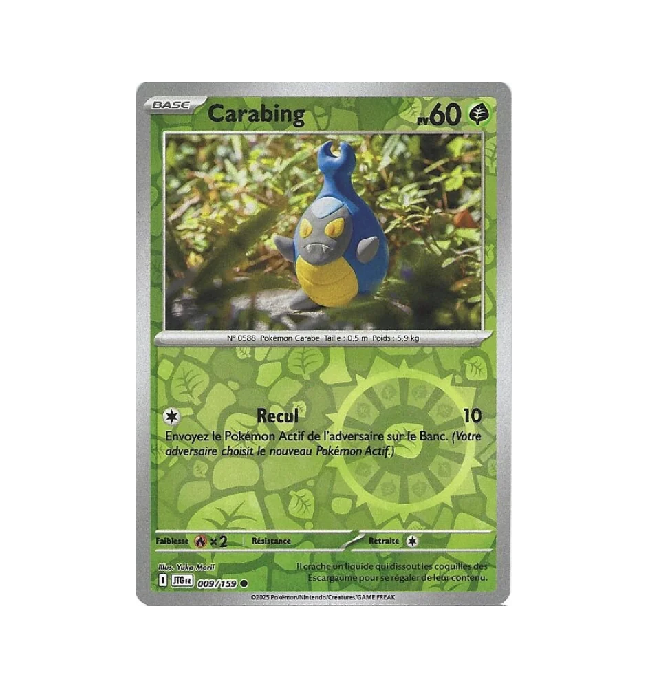 Carabing 009/159 Reverse