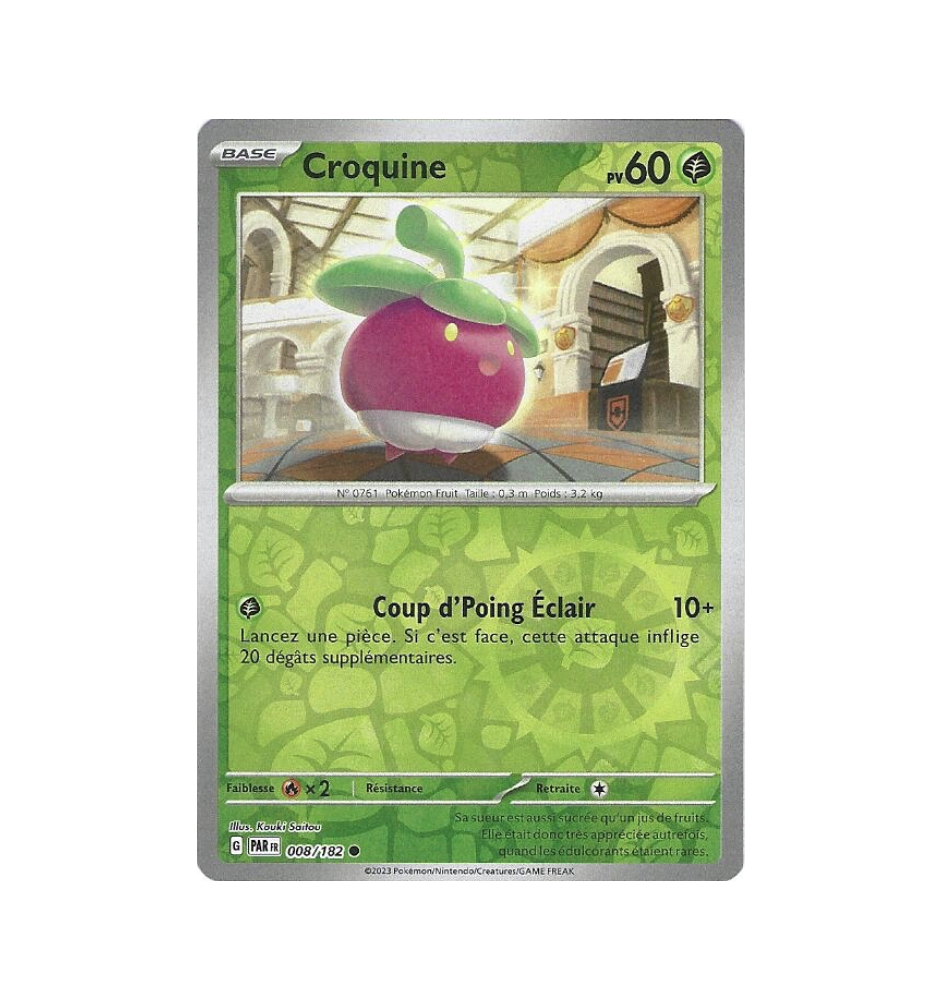 Croquine 008/182 Reverse