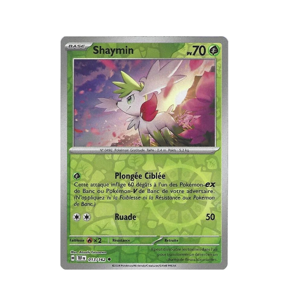 Shaymin 013/162 Reverse