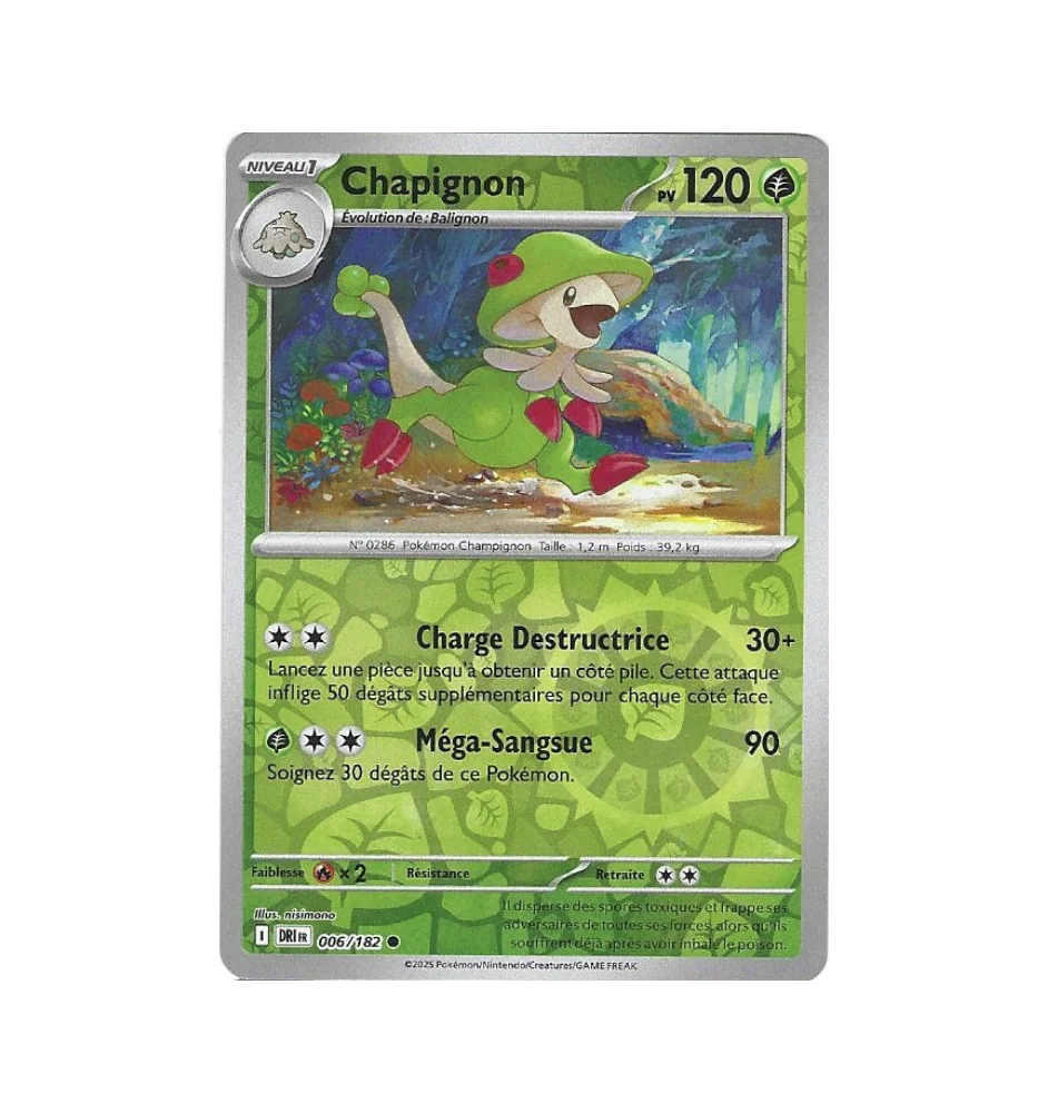 Chapignon 006/182 Reverse