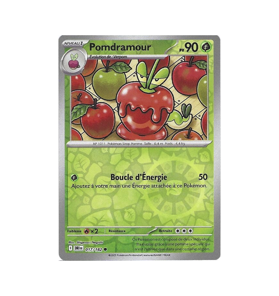 Pomdramour 017/182 Reverse