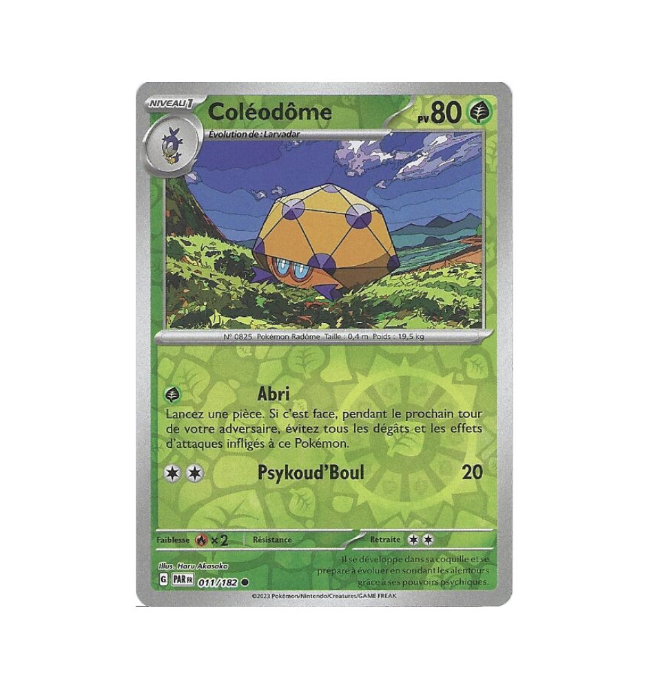 Coléodome 011/182 Reverse