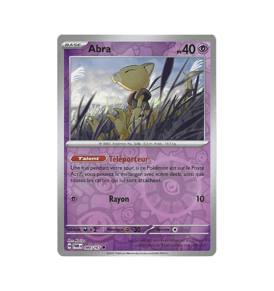 Abra 080/167 Reverse