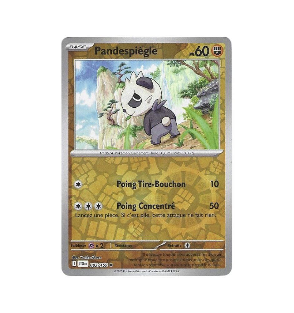 Pandespiègle 083/159 Reverse