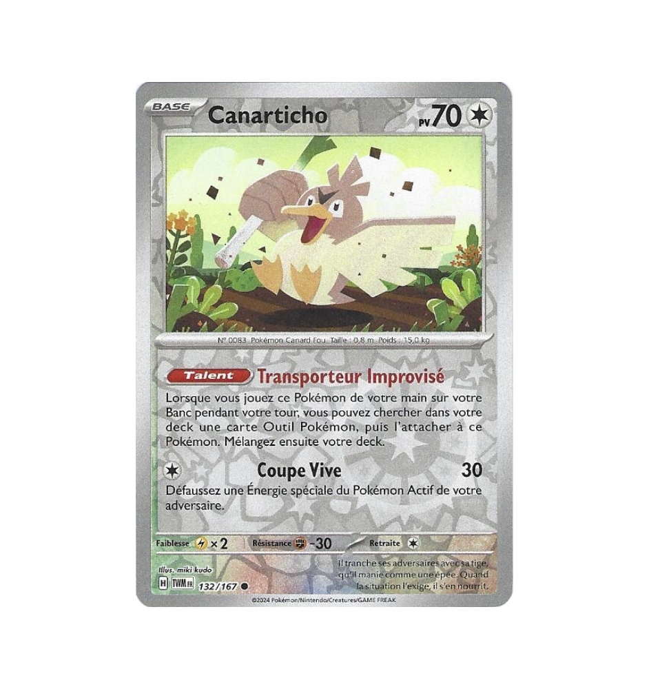 Canarticho 132/167 Reverse