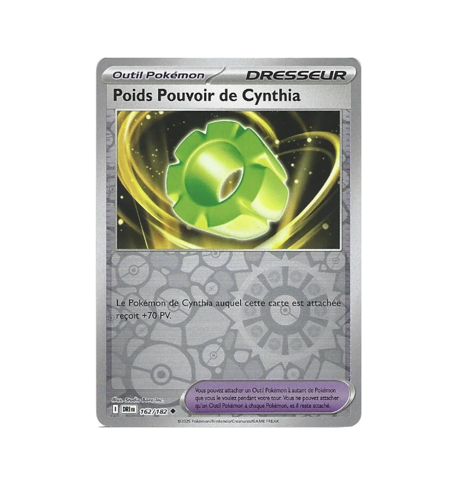 Cynthia’s Trainer Weight Power 162/182 Reverse
