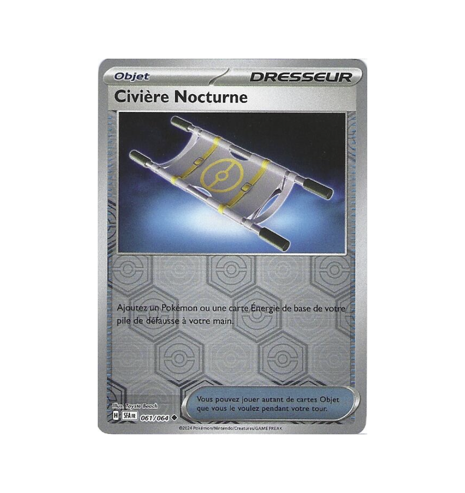 Dresseur Civière Nocturne 061/064 Reverse
