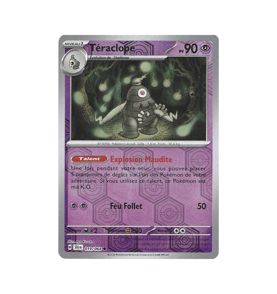 Téraclope 019/064 Reverse