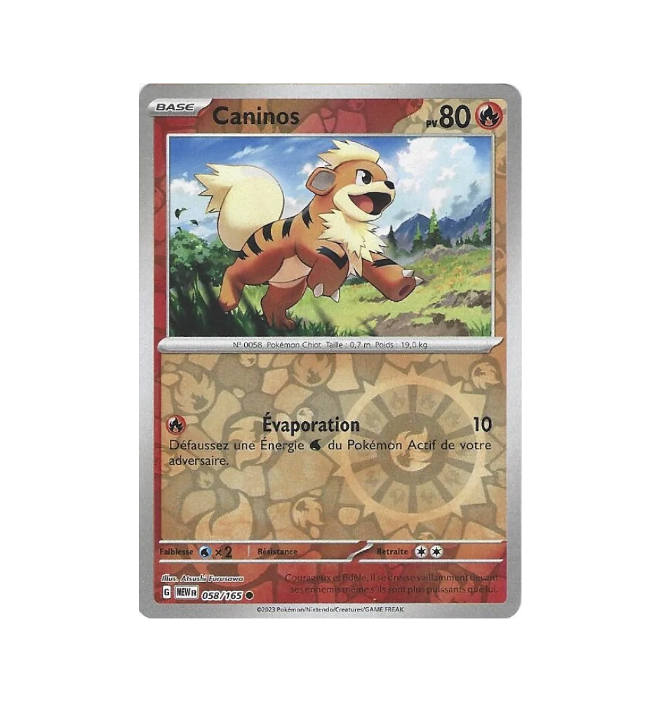 Canines 058/165 Reverse