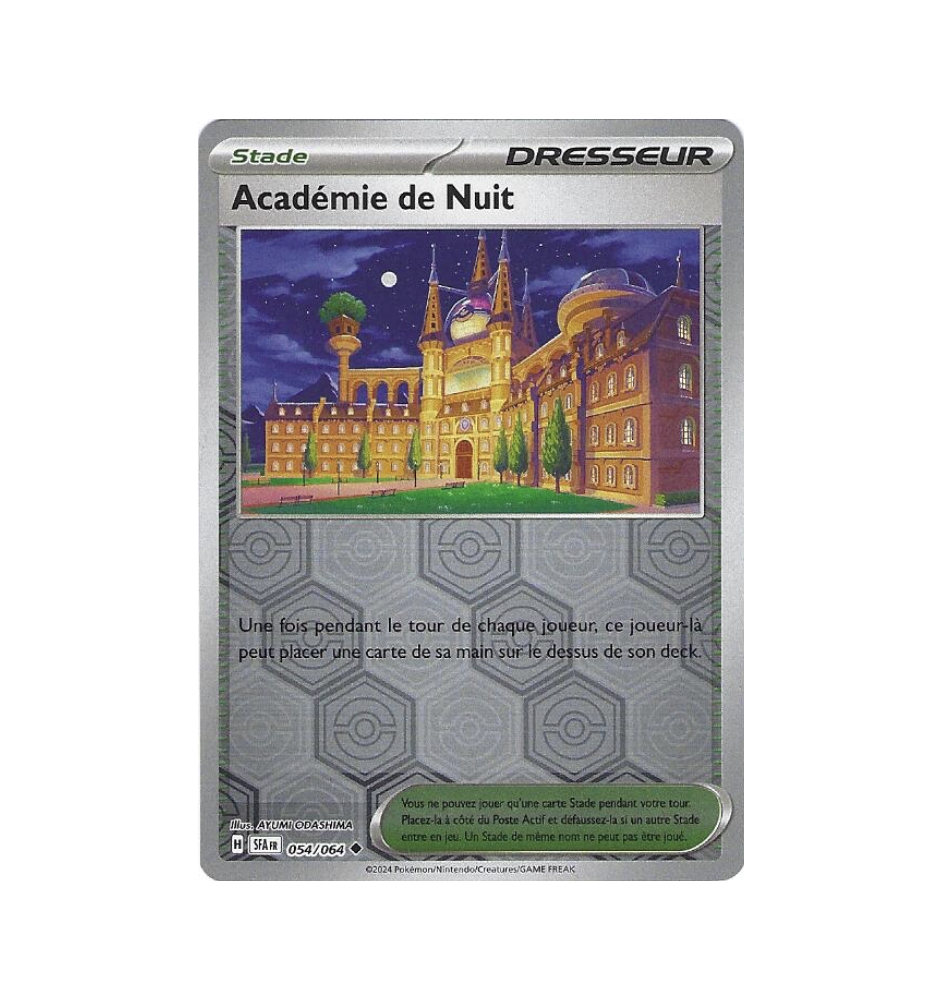 Dresseur Académie De Nuit 054/064 Reverse