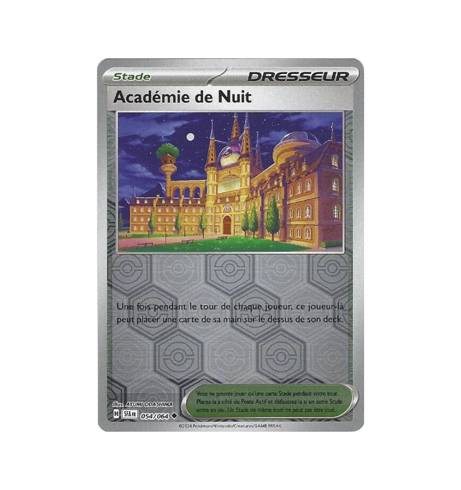 Night Academy Trainer 054/064 Reverse