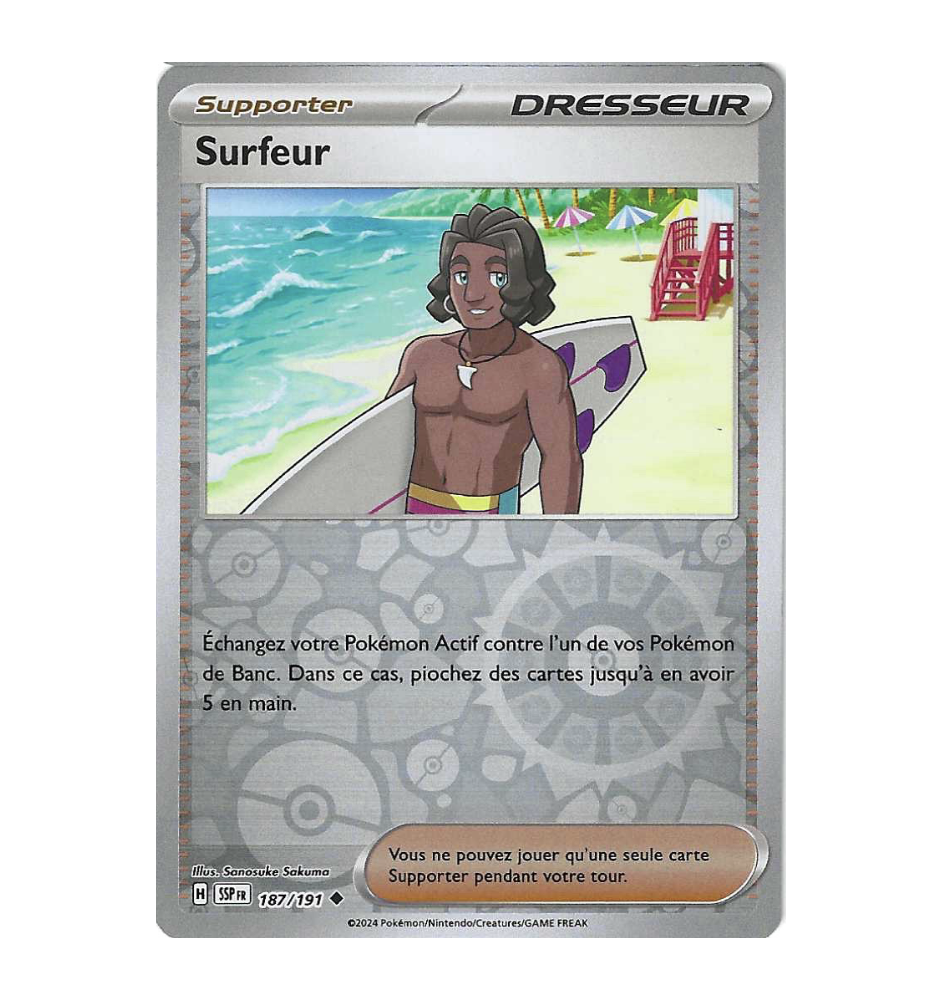 Dresseur Surfeur 187/191 Reverse