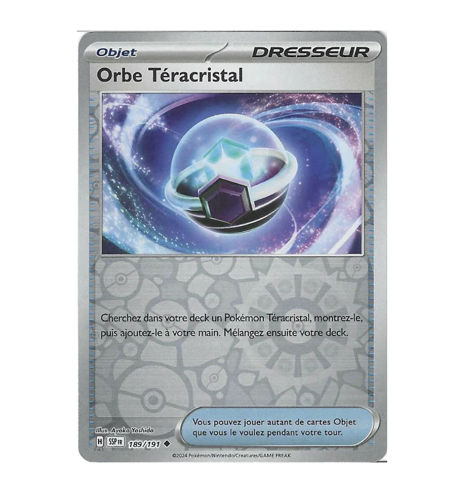 Teracrystal Orb Trainer 189/191 Reverse
