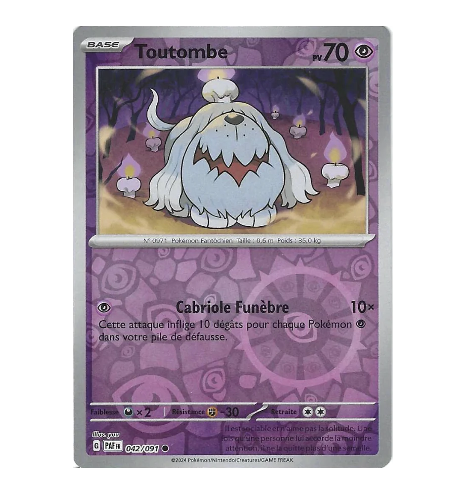 Toutombe 042/091 Reverse