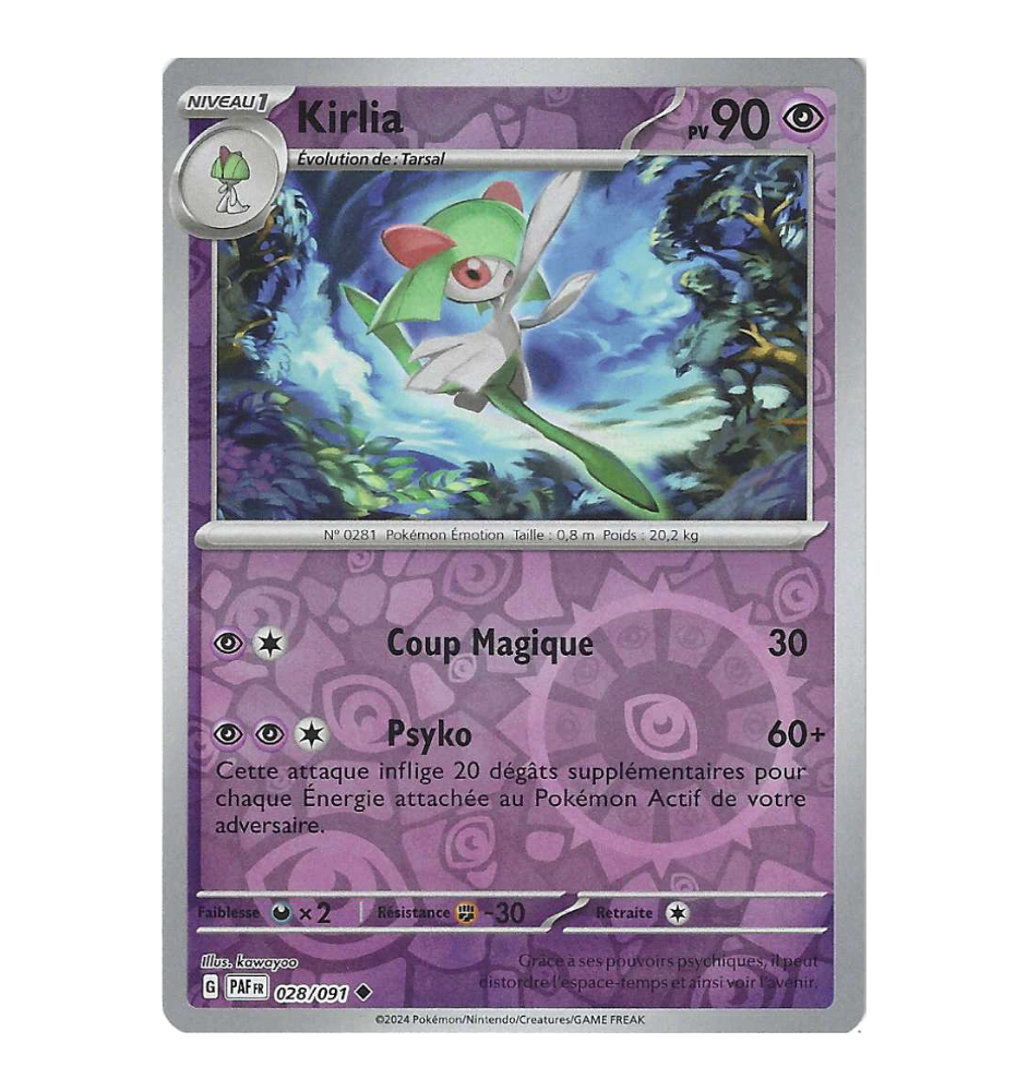 Kirlia 028/091 Reverse