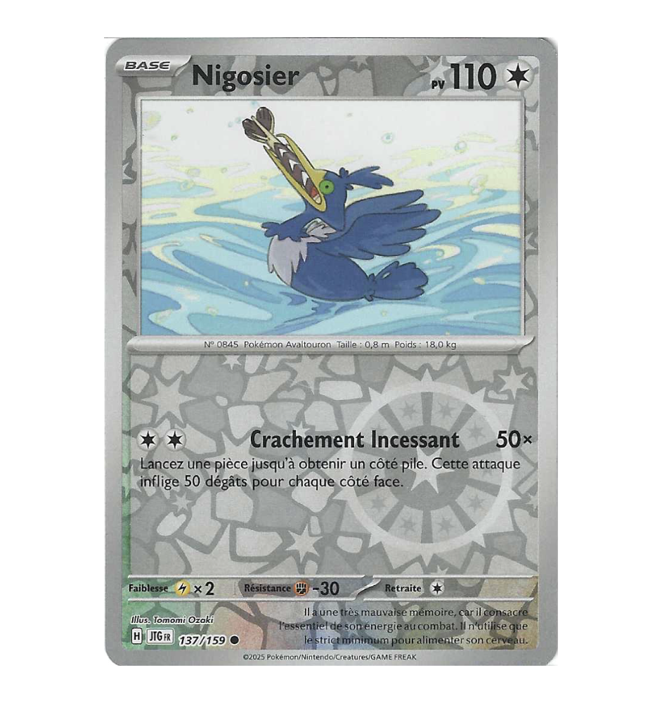 Nigosier 137/159 Reverse