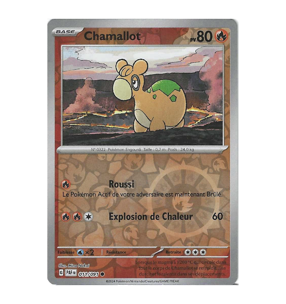 Chamallot 011/091 Reverse