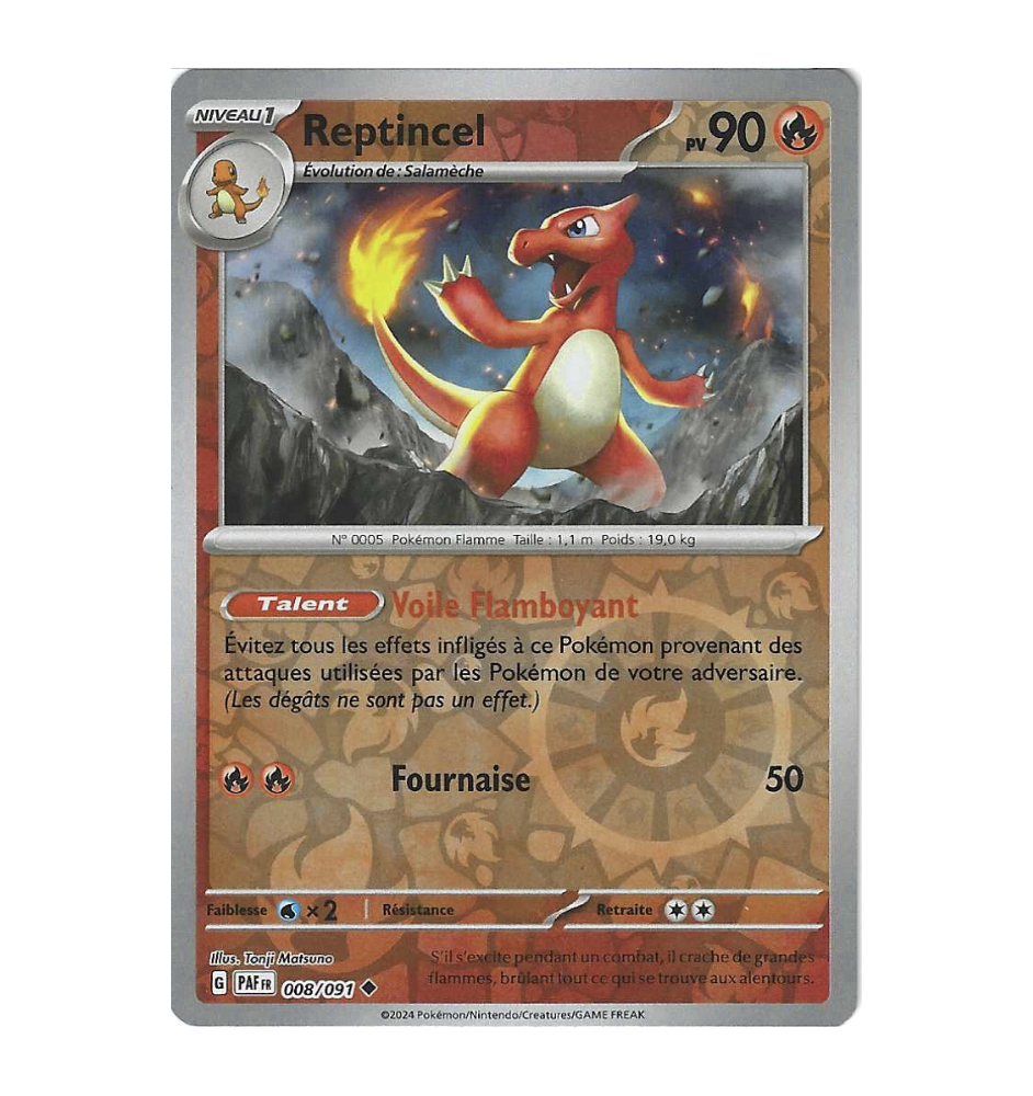 Reptincel 008/091 Reverse