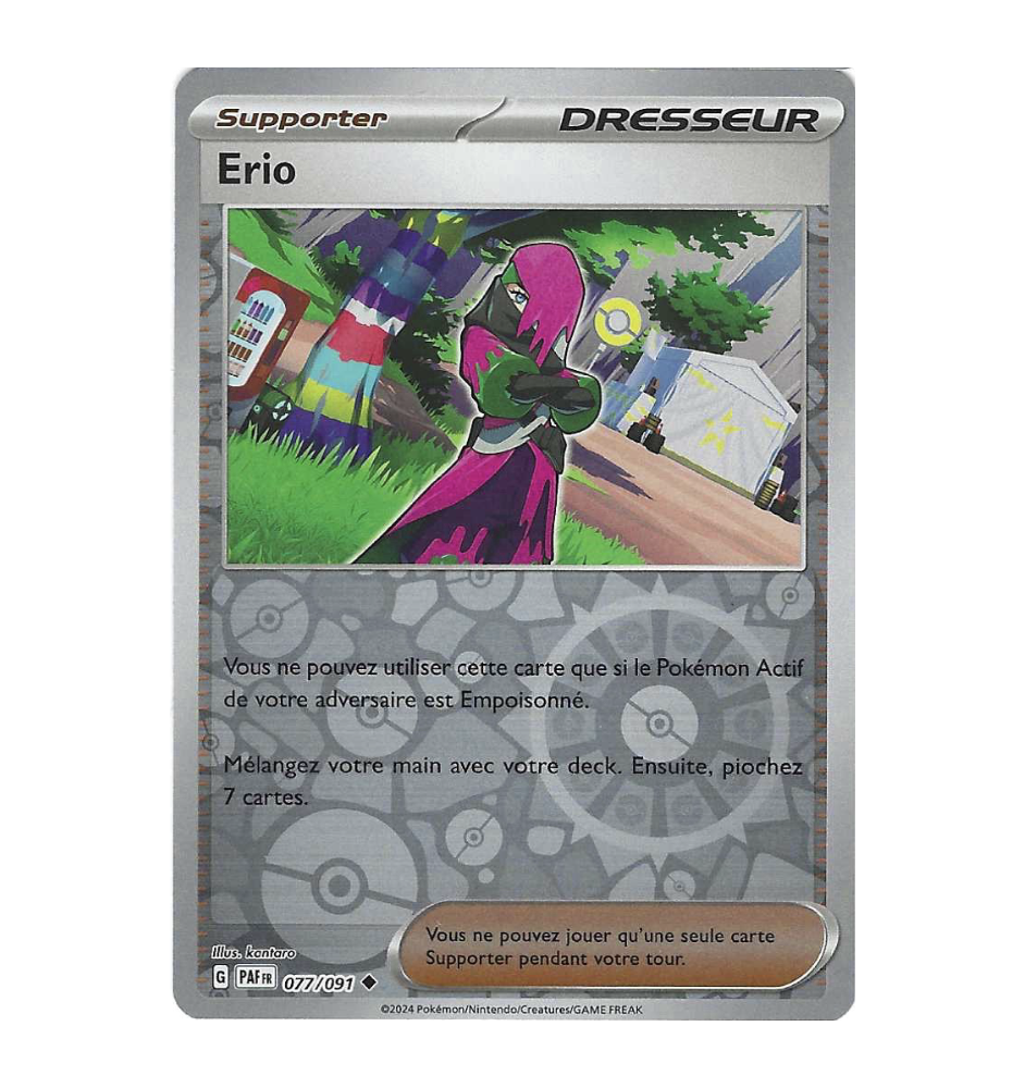 Dresseur Erio 077/091 Reverse