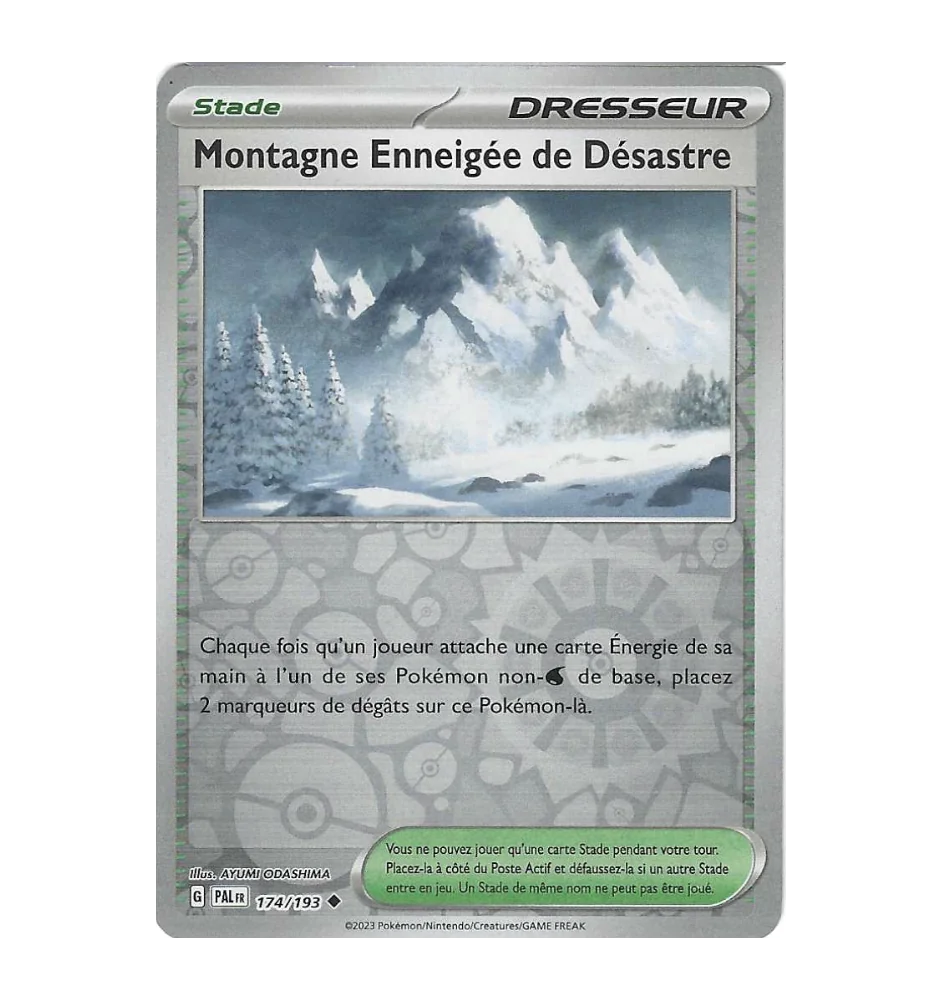 Snowy Mountain Disaster Trainer 174/193 Reverse