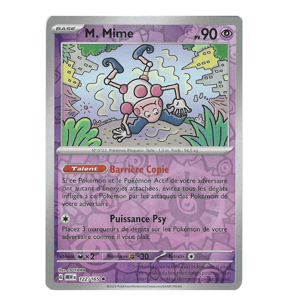 M.Mime 122/165 Reverse