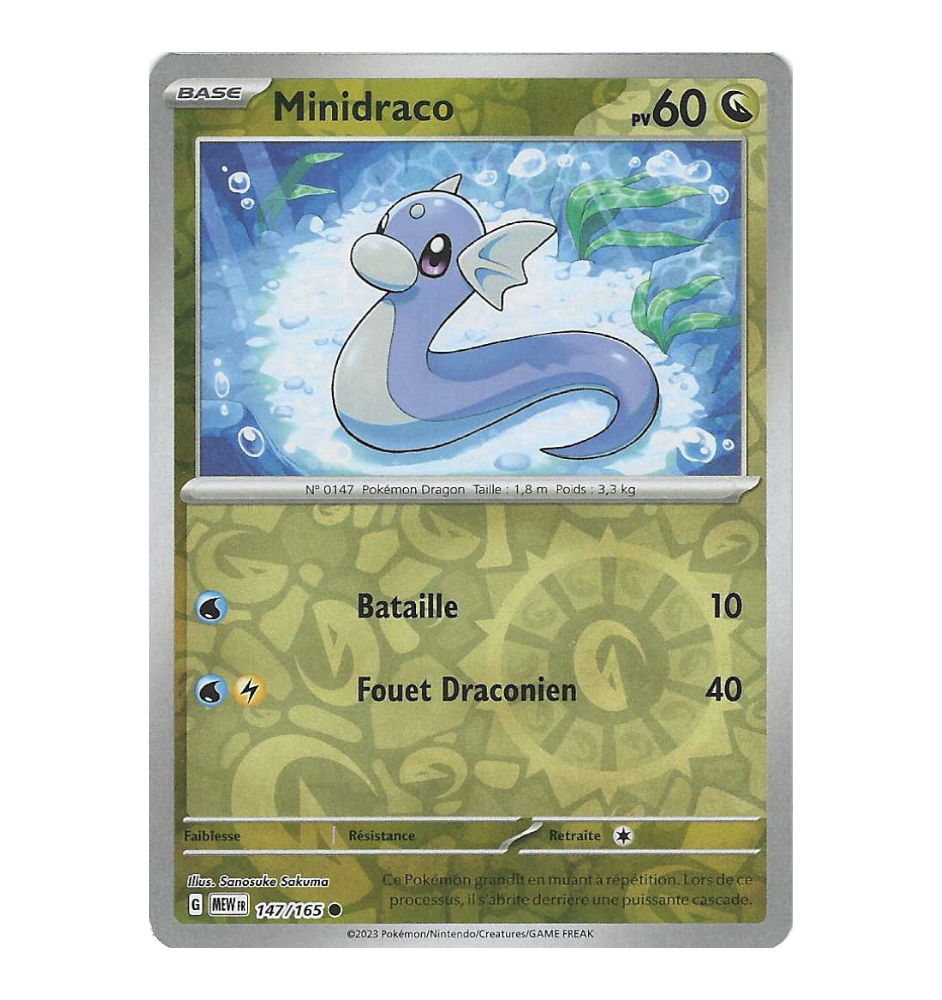 Minidraco 147/165 Reverse