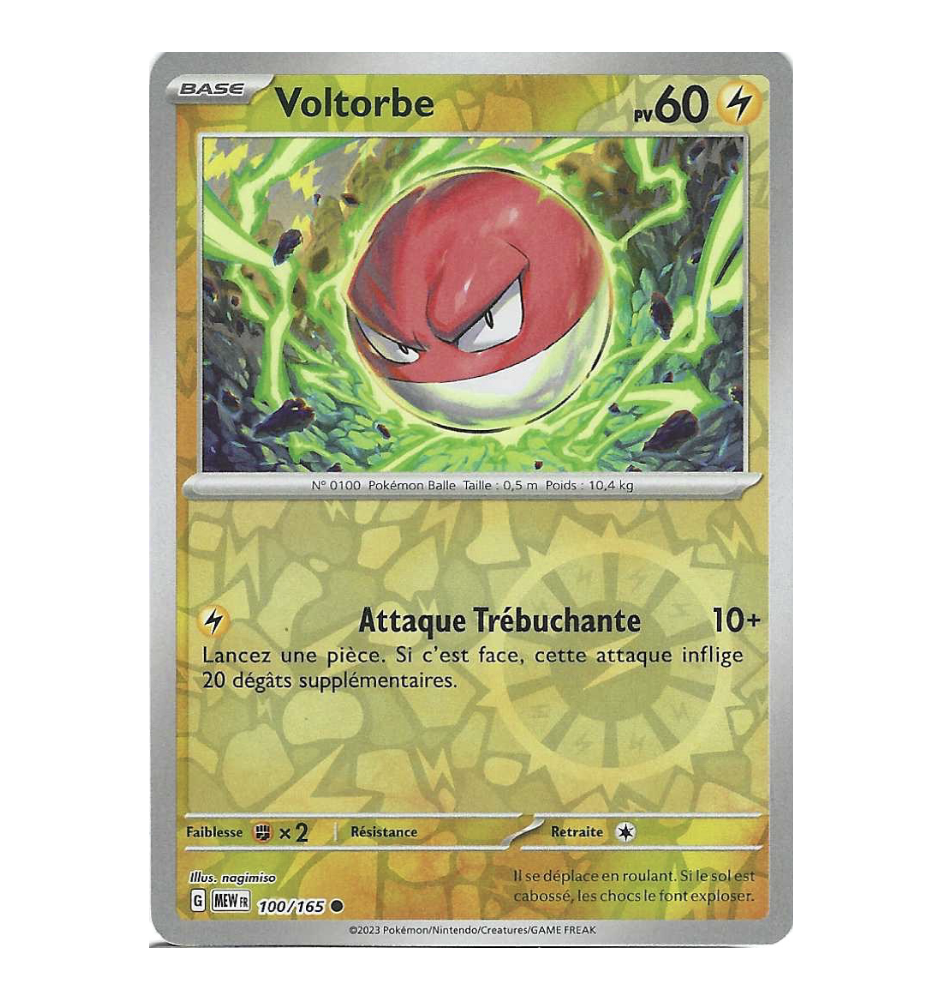 Voltorbe 100/165 Reverse