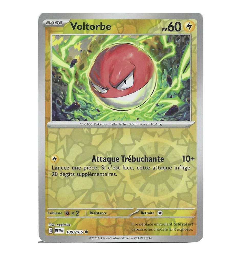 Voltorbe 100/165 Reverse