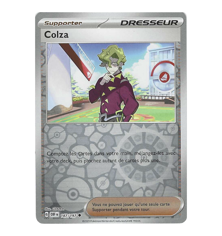 Dresseur Colza 187/197 Reverse