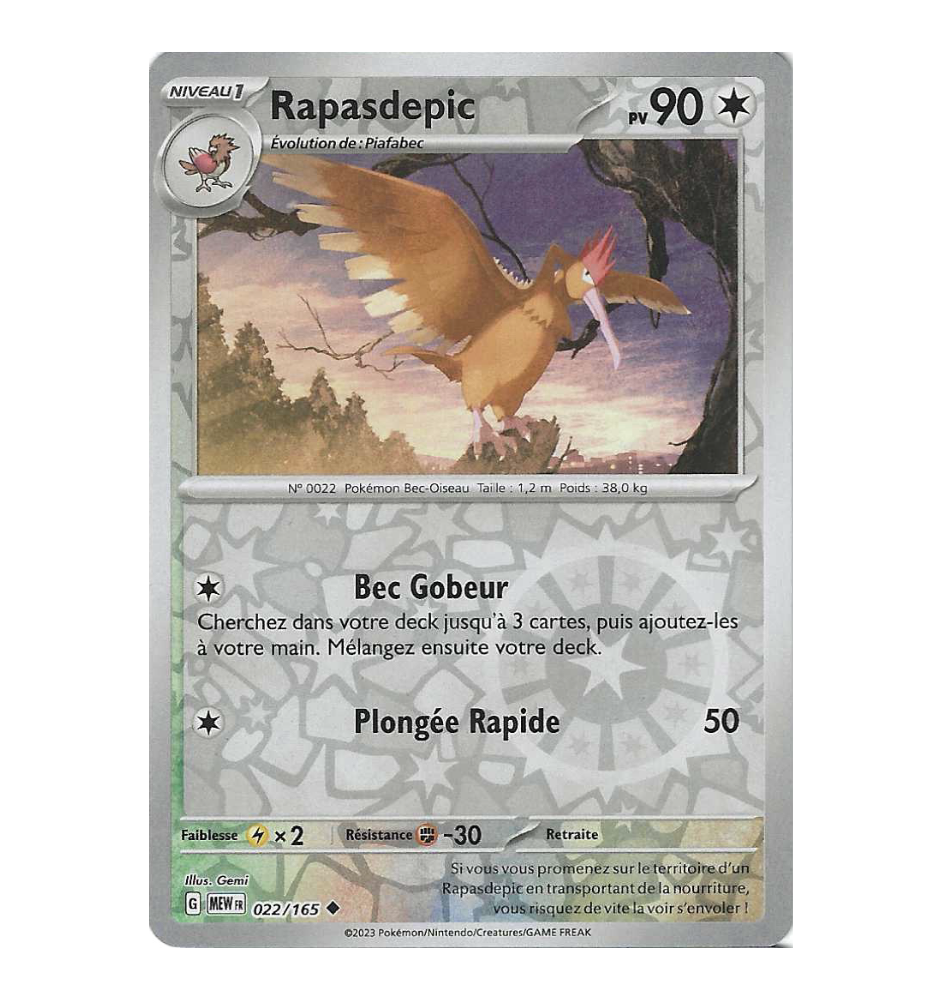 Rapasdepic 022/165 Reverse