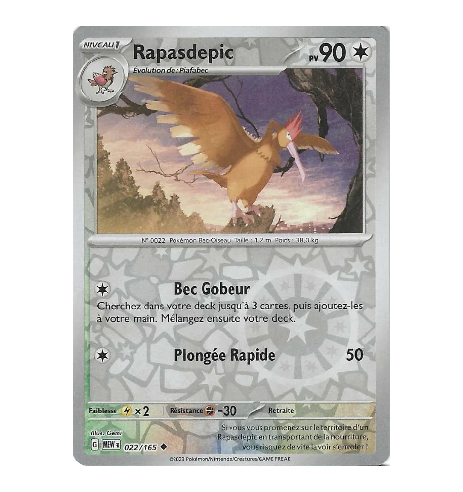 Rapasdepic 022/165 Reverse
