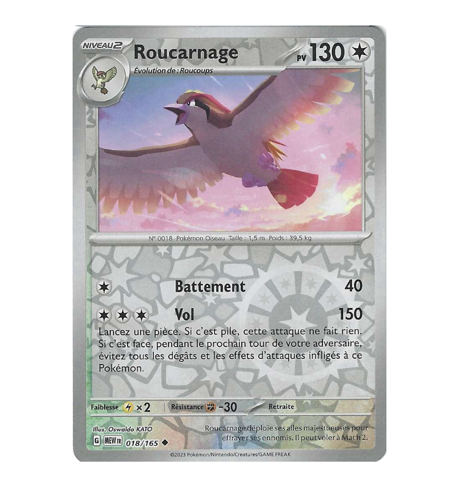 Roucarnage 018/165 Reverse