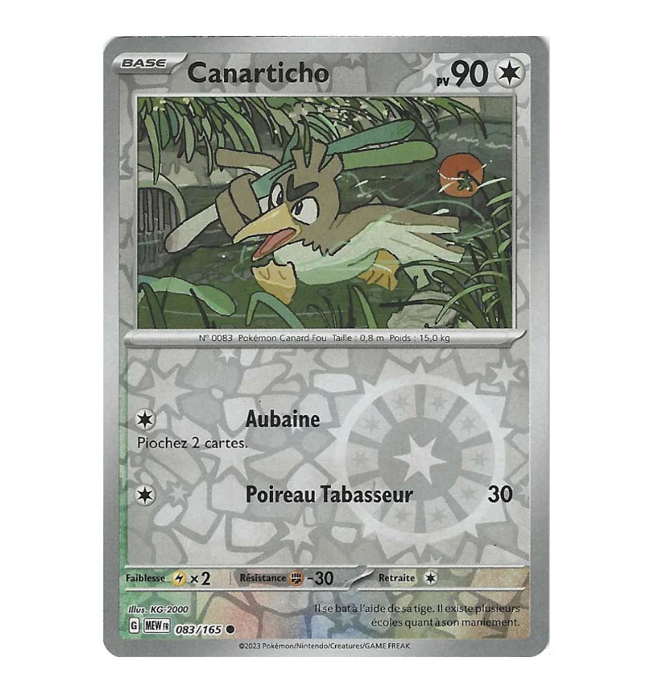 Canarticho 083/165 Reverse
