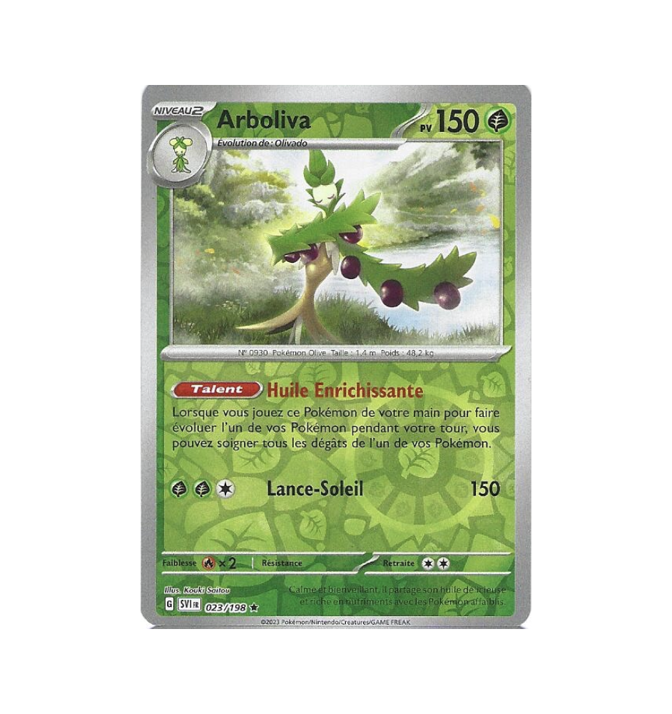 Arboliva 023/198 Reverse