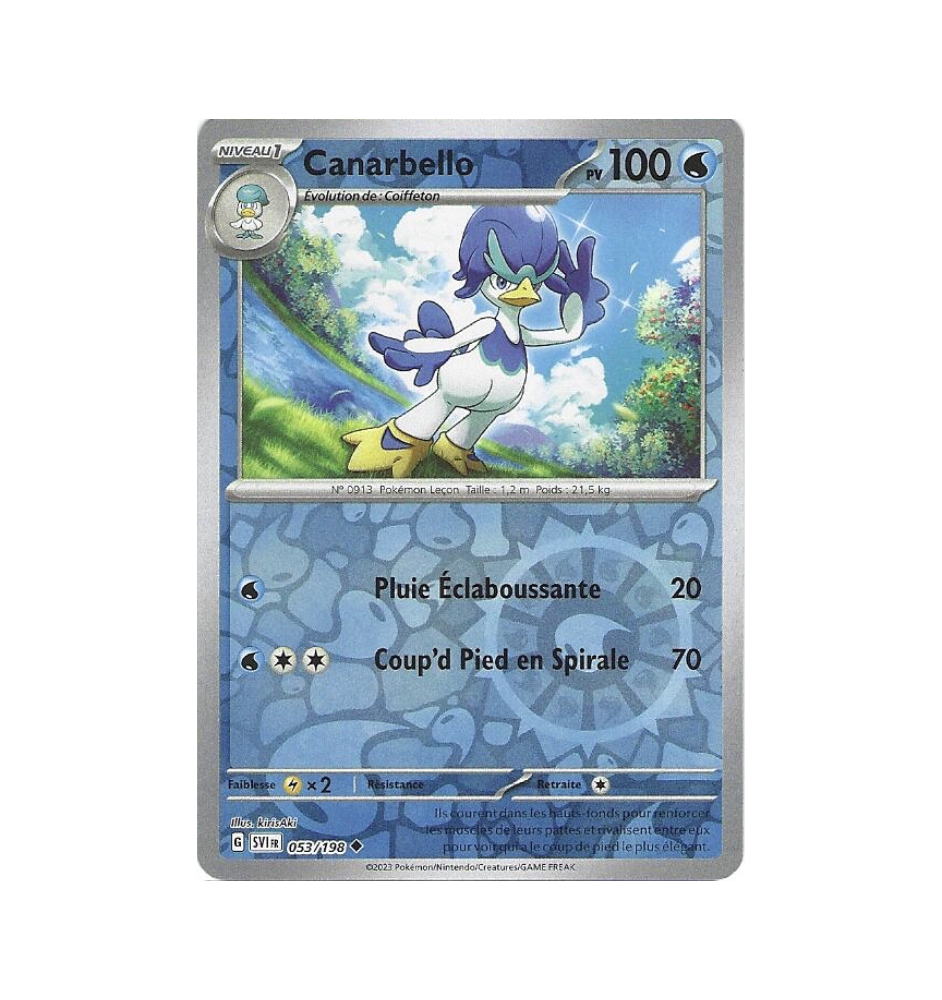 Canarbello 053/198 Reverse