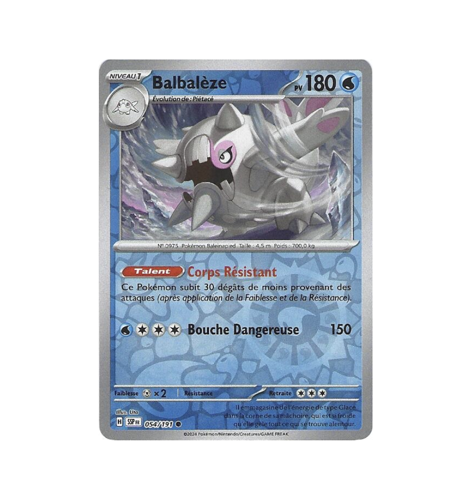 Balbalèze 054/191 Reverse